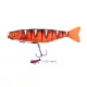 Fox Rage Pro Shad Jointed Loaded 14cm UV Red Wake Gummifisch