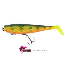   Fox Rage Zander Pro Shad 18cm Bestückt UV Natural Perch Gummifisch