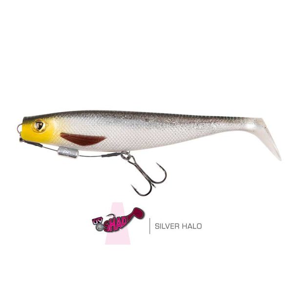 Fox Rage Pro Shad 14cm Loaded Silver Halo Gummifisch
