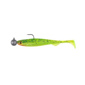   Fox Rage Bulk Loaded Slick Shads UV Lemon Tiger 9cm 2/0 10gr Plastik-Köder