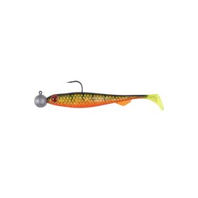   Fox Rage Bulk Loaded Slick Shads UV Natural Perch 9cm 2/0 10gr Plastik-Köder