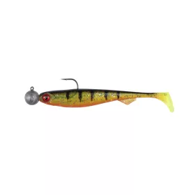   Fox Rage Bulk Loaded Slick Shads UV Perch 9cm 2/0 10gr Plastik-Köder