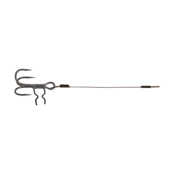 Fox Rage Strike Point Großer Köder 10cm 65lb Größe 1/0 Stinger Rig 2Stk