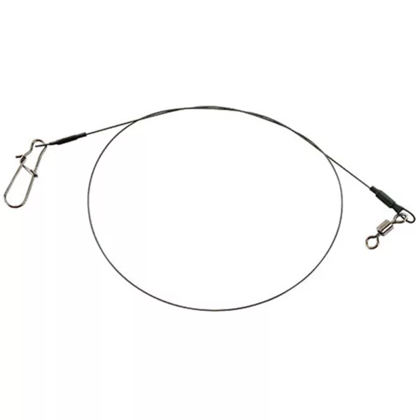 Fox Rage Rage Strike Point 7 Strand Titanium Leader Raubfischvorfach 2 Stk. 50cm 23kg