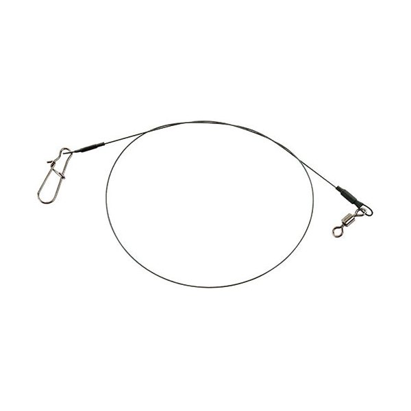 Fox Rage Rage Strike Point 7 Strand Titanium Leader Raubfischvorfach 2 Stk. 50cm 34kg