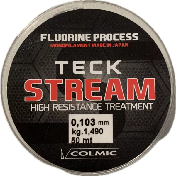 Colmic Teck Stream 50m 0,103mm Monofile Vorfachschnur