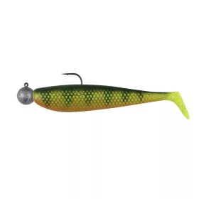   Fox Rage Bulk Loaded Zander Pro Shads UV Natural Perch 10cm 4/0 10gr Plastikköder