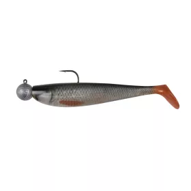   Fox Rage Bulk Loaded Zander Pro Shads Ultra Natural Roach 10cm 4/0 10gr Kunststoffköder
