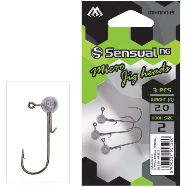 Mikado 8 Sensual 4gr Micro-Jigkopf 3 Stück