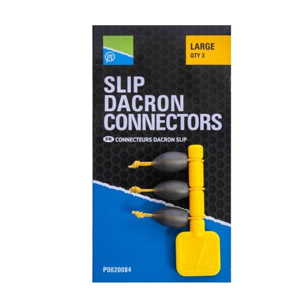 Preston Slip Dacron Connector Large Verbinder
