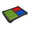 Preston Interlok Winder Tray Red Rig-Leiter-Set mit Modul Rot 13cm