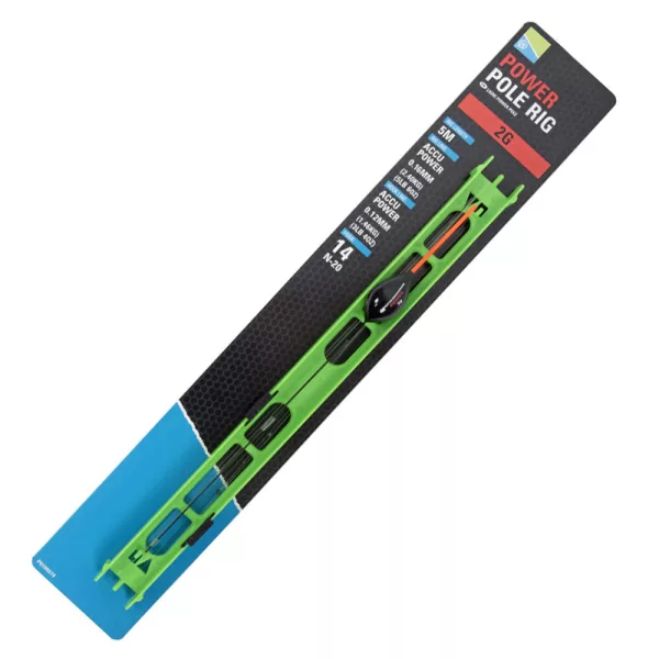 Preston Power Pole Rig Vorgefertigtes Kopfrutenvorfach 1,5gr