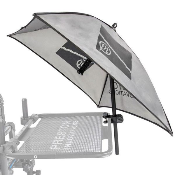 Preston Offbox Grey Bait Brolly Köderschirm