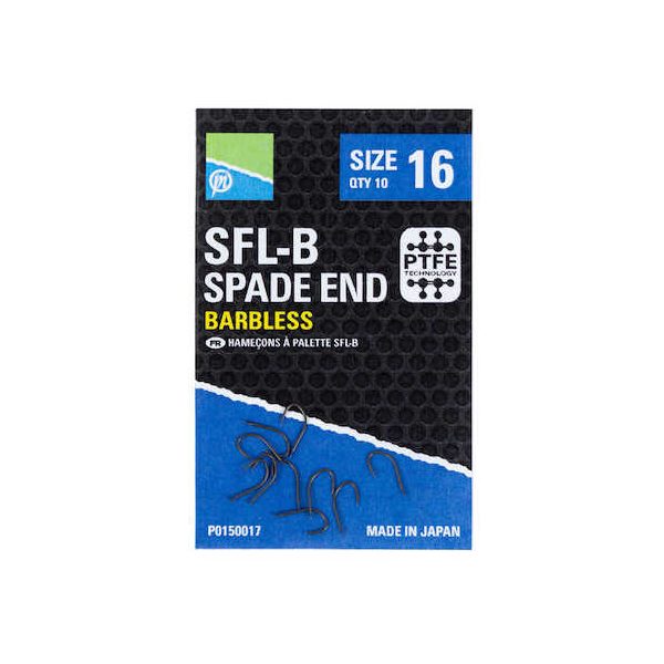 Preston SFLB Haken Size 14 Plättchenende Brassenhaken