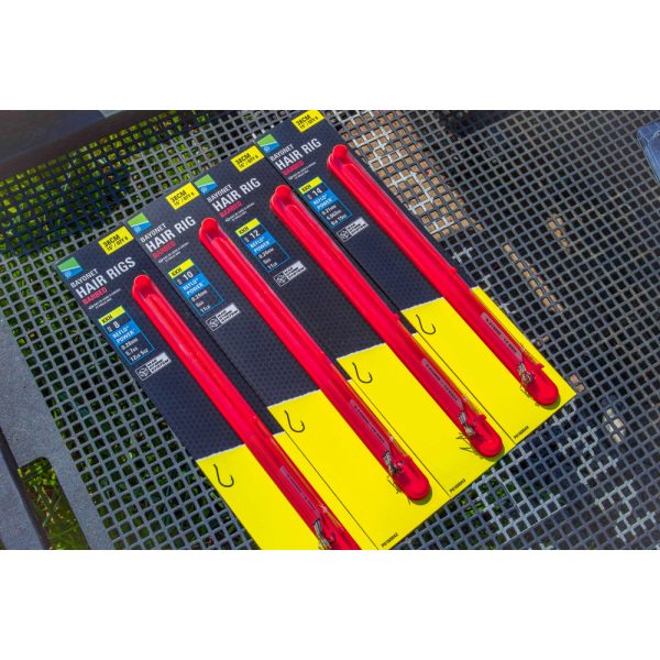 Preston 35cm Bayonet Hair Rigs Vorgebundenes Vorfach 14 KKH