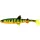 WESTIN HypoTeez Shadtail 9 cm 5 g Crazy Firetiger 6 Stück/Packung Gummiköder