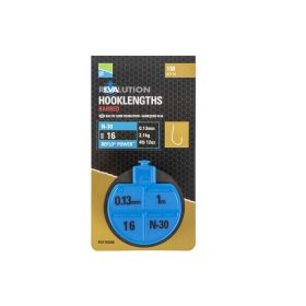 Preston Revalution Hooklengths N30 Größe 16