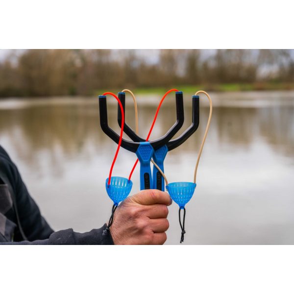 Preston Large Dura Slip Catapult M/H Ersatz-Schleudergummi und Korb