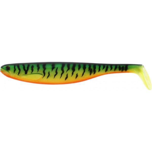 WESTIN ShadTeez Slim 12cm 10g Crazy Firetiger Box mit Gummiköder