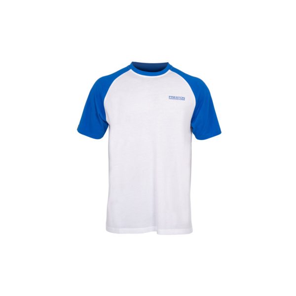 Preston Lightweight White Raglan T-Shirt S