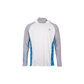   Preston Performance Hooded Sun Shirt UPF-40 Langarm-T-Shirt L