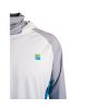 Preston Performance Hooded Sun Shirt UPF-40 Langarm-T-Shirt L