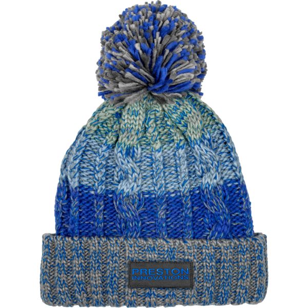 Preston Colour Block Bobble Hat Bommelmütze