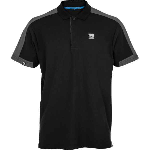 Preston Core Collection Poloshirt Schwarz M