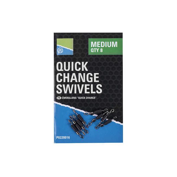 Preston Quick Change Swivels Small Schnellverbinder