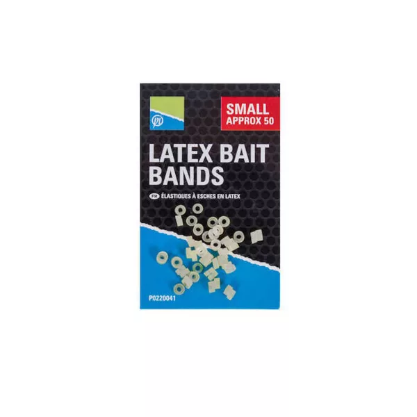 Preston Latex Bait Bands Pelletringe Groß