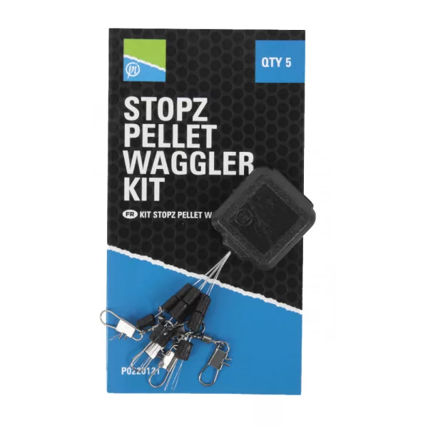 Preston Stopz Pellet Waggler Kit zum Pellet Waggler Angeln