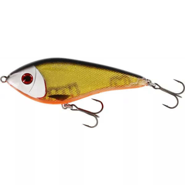 WESTIN Swim Glidebait 10cm 34 g Sinkender 3D Offizieller Rotauge Wobbler