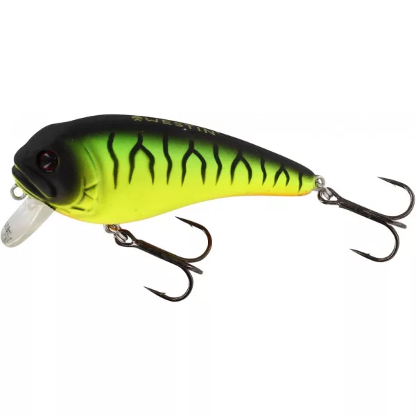 WESTIN FatBite 5,5 cm 8 g Schwimmend Firetiger Wobbler