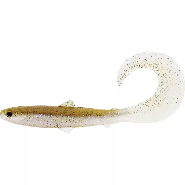 WESTIN BullTeez Curltail 14cm 15g Pearl Sand 2 Stück Plastikköder