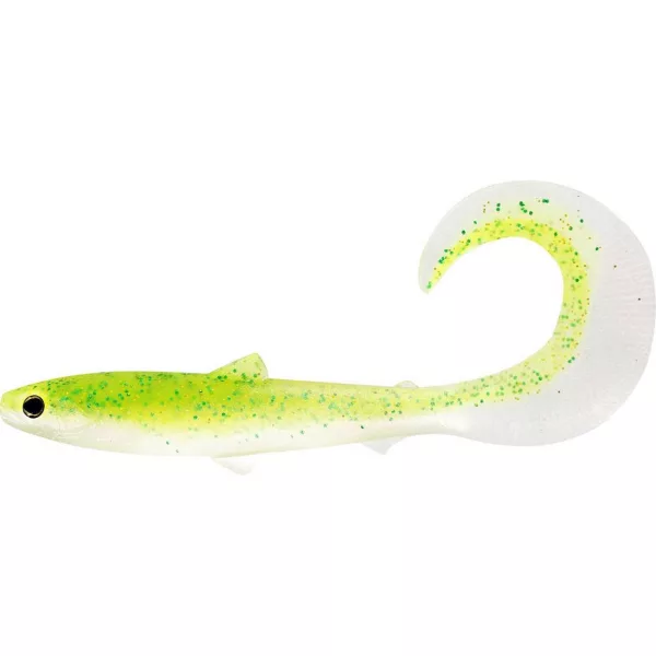 WESTIN BullTeez Curltail 10cm 6g Sparkling Chartreuse 2 Stk. Plastikköder