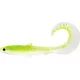 WESTIN BullTeez Curltail 14cm 15g Sparkling Chartreuse Box mit 35 Stück Plastikköder