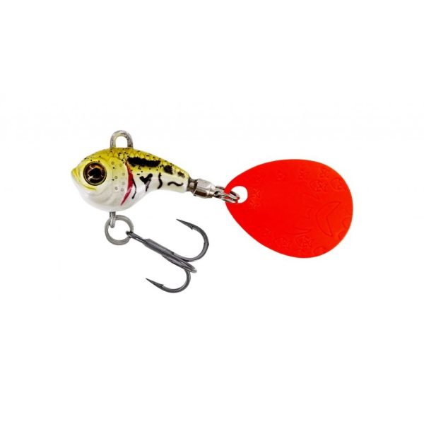 WESTIN DropBite Tungsten Spin Tail Jig 2cm 13g Pearl Stickleback Spin Tail Kunstköder