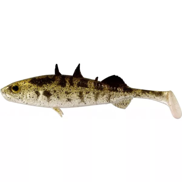 WESTIN Stanley the Stickleback Shadtail 5,5cm 1,5g Stickleback Box mit Plastikköder