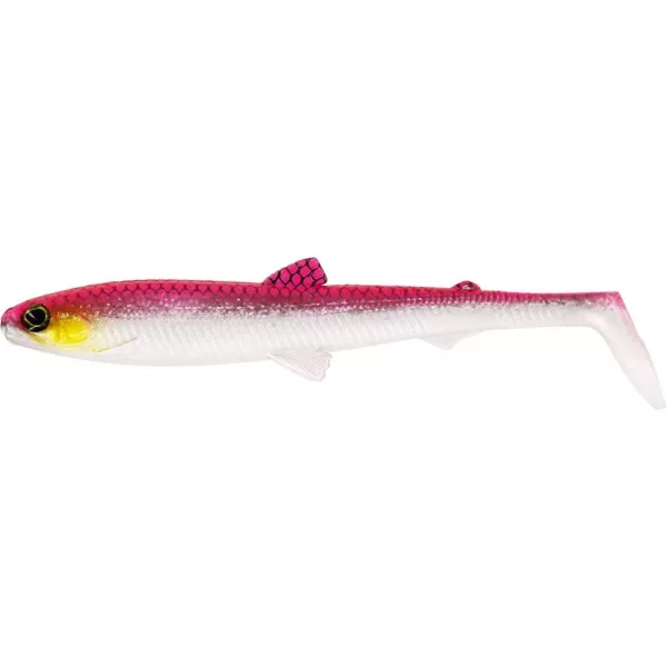 WESTIN BullTeez Shadtail 9,5cm 7g Pink Headlight Box w. Kunststoffköder