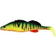 WESTIN ZanderTeez Shadtail 12cm 21g Crazy Firetiger Box mit Kunststoffköder
