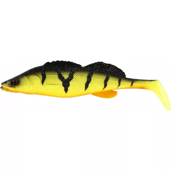 WESTIN ZanderTeez Shadtail 17cm 56g Fire Perch Box mit Kunststoffköder