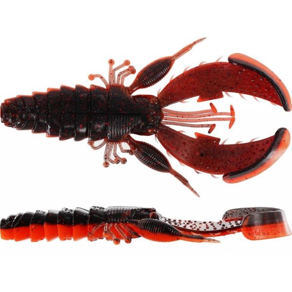 WESTIN CreCraw Creaturebait 10cm 12g Lava Craw 4 Stück Plastikköder
