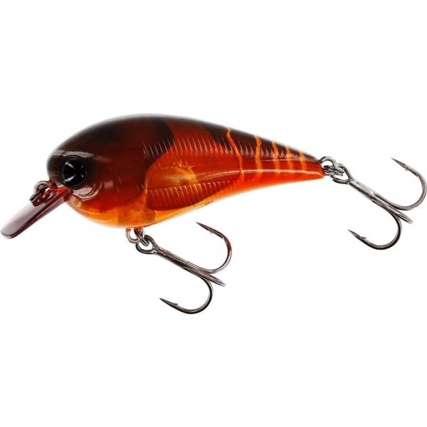 WESTIN BassBite 2.5 Squarebill 7cm 16g Schwimmend Fire Craw Wobbler