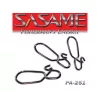 Sasame Black Nickel PA-251 L Selbstverstärkender Clip 6Stk