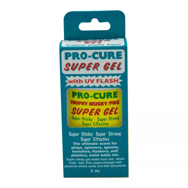 Pro-Cure Super Gel für Kunstköder Musky-Pike 56g