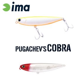 Ima Pugachevs Cobra 90 9cm 12gr 201 Red Head Wobbler