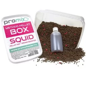 Promix Method Pellet Box Squid Futterpellet 450gr