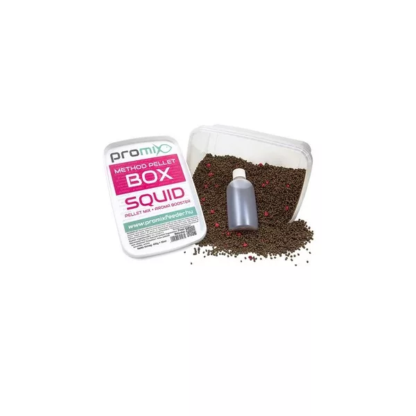 Promix Method Pellet Box Squid Futterpellet 450gr