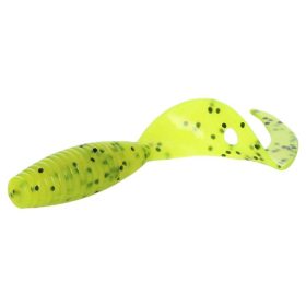 Mikado Twister 64mm Chartreuse Pepper Gummiköder 6 Stk