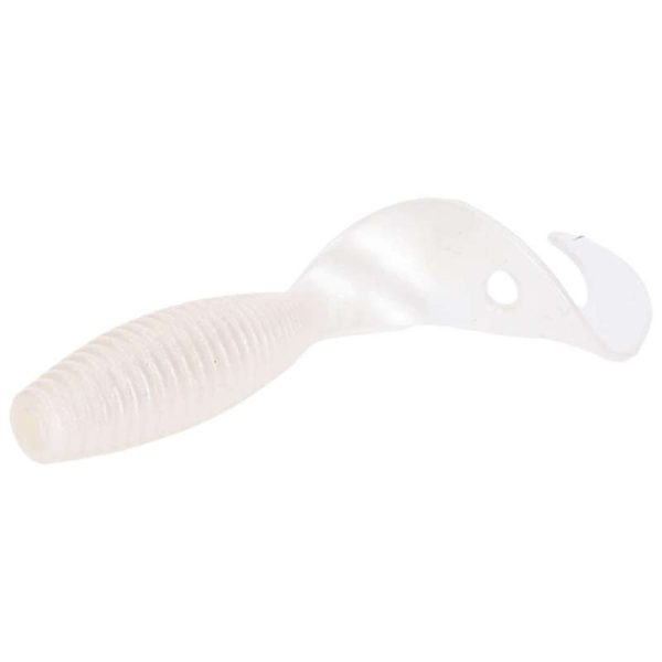 Mikado Twister 64mm Pearl Gummiköder 6 Stk